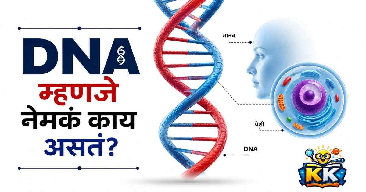 🧬 DNA म्हणजे नेमकं काय असतं? आपल्या शरीराचा गुप्त नकाशा कसा काम करतो?