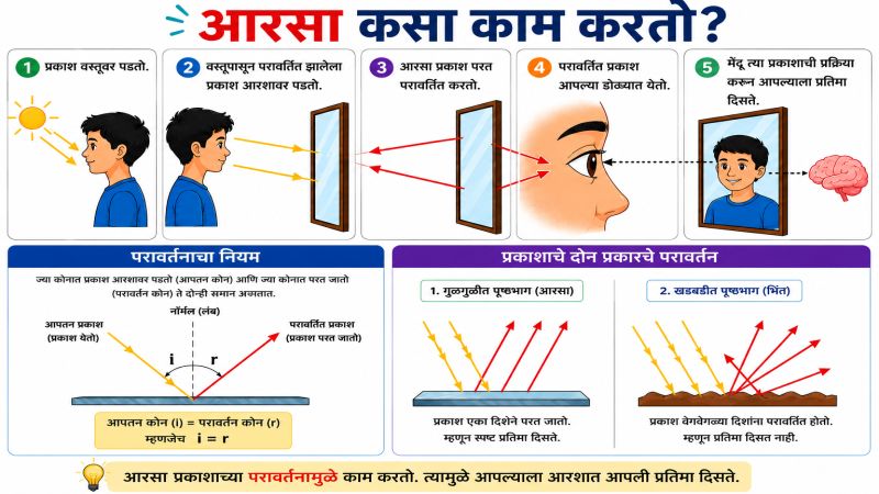 🪞आरशात डावा-उजवा उलटा का दिसतो? mirror post image2