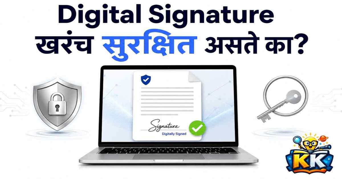 Digital Signature खरंच सुरक्षित असते का? जाणून घ्या डिजिटल सहीमागचं रहस्य!