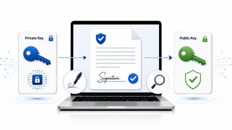 Digital Signature खरंच सुरक्षित असते का? जाणून घ्या डिजिटल सहीमागचं रहस्य! digital signature post image